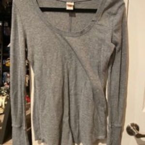 Mossimo Long Sleeve Grey Shirt